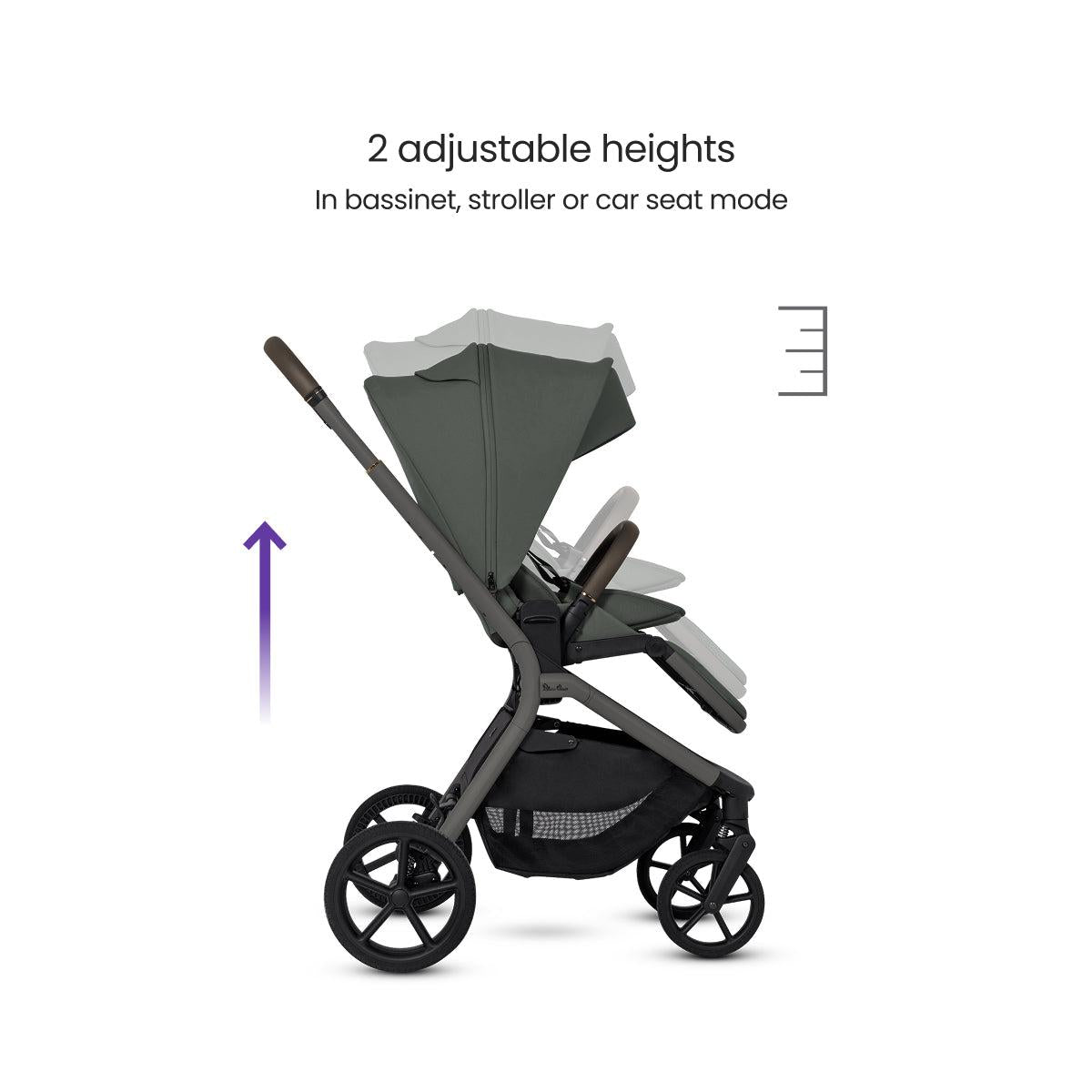 Silver Cross Breez Mid-Size Compact Stroller | PRE-ORDER