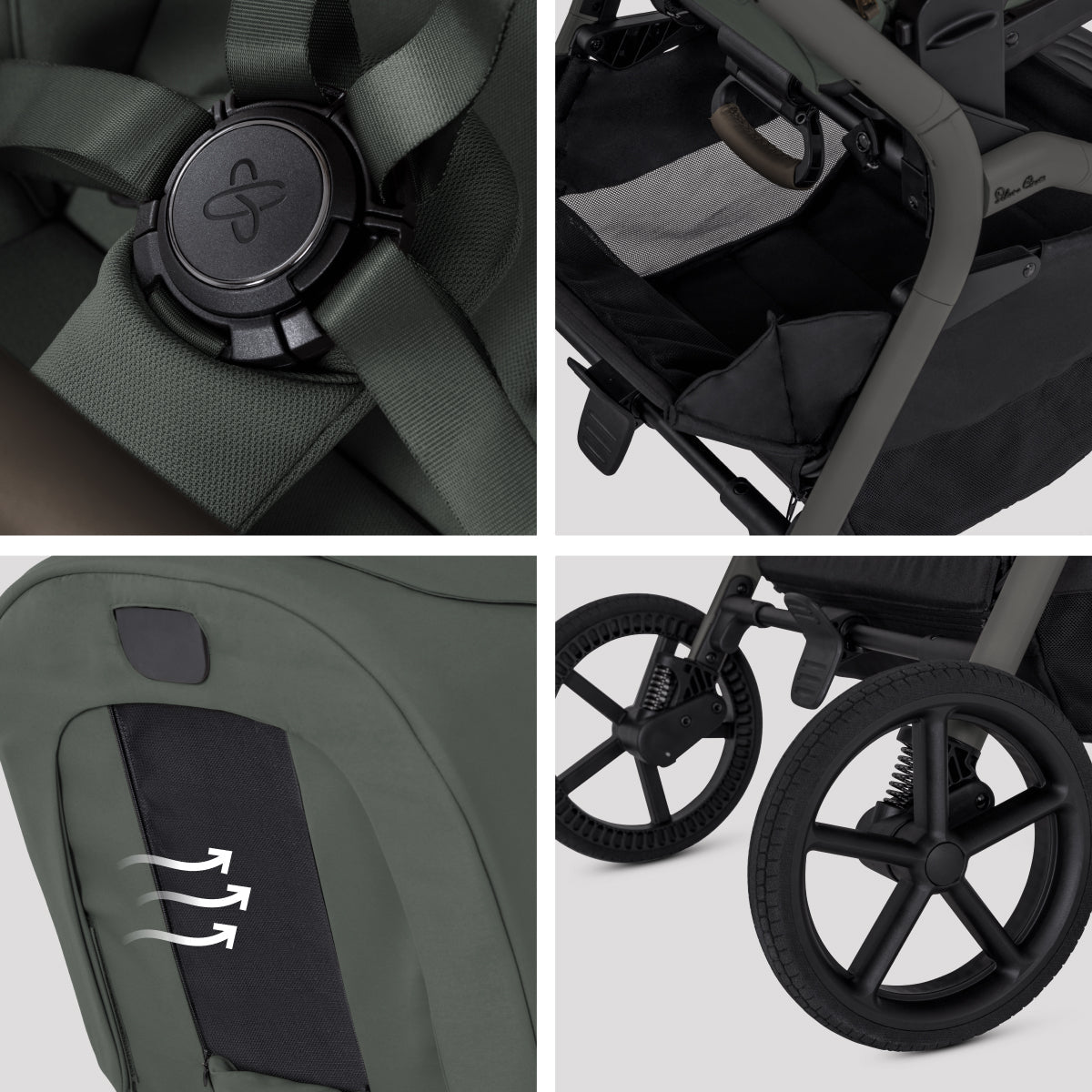 Silver Cross Breez Mid-Size Compact Stroller | PRE-ORDER
