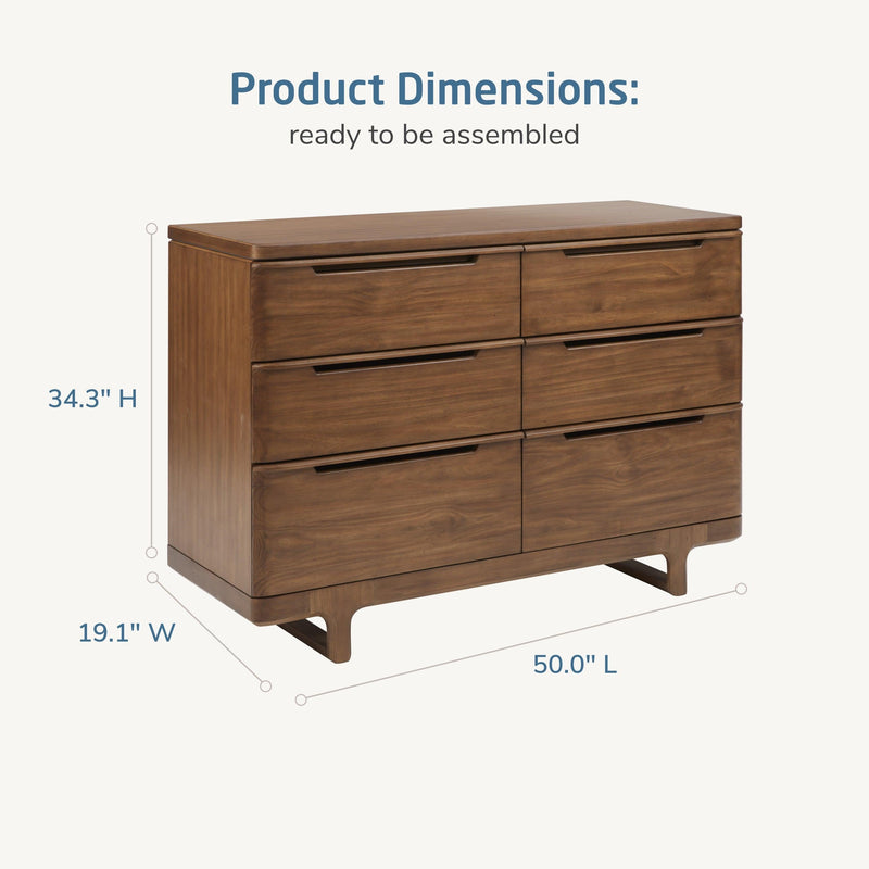 Maxi-Cosi Nursery Embraced Forms 6-Drawer Dresser | PRESALE
