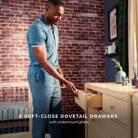 Maxi-Cosi Nursery Brisa 6-Drawer Dresser | PRESALE