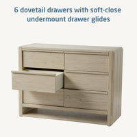 Maxi-Cosi Nursery NorCal 6-Drawer Dresser