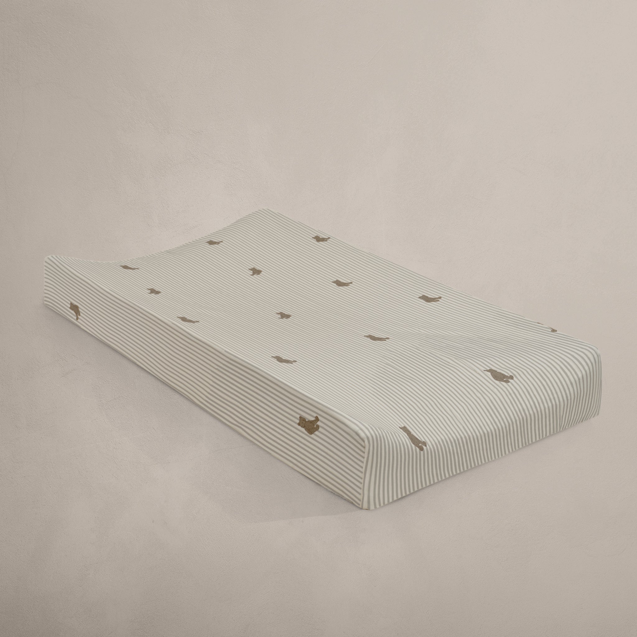Oilo Bear Convertible Moses Basket Sheet & Extra Small Changing Pad Cover