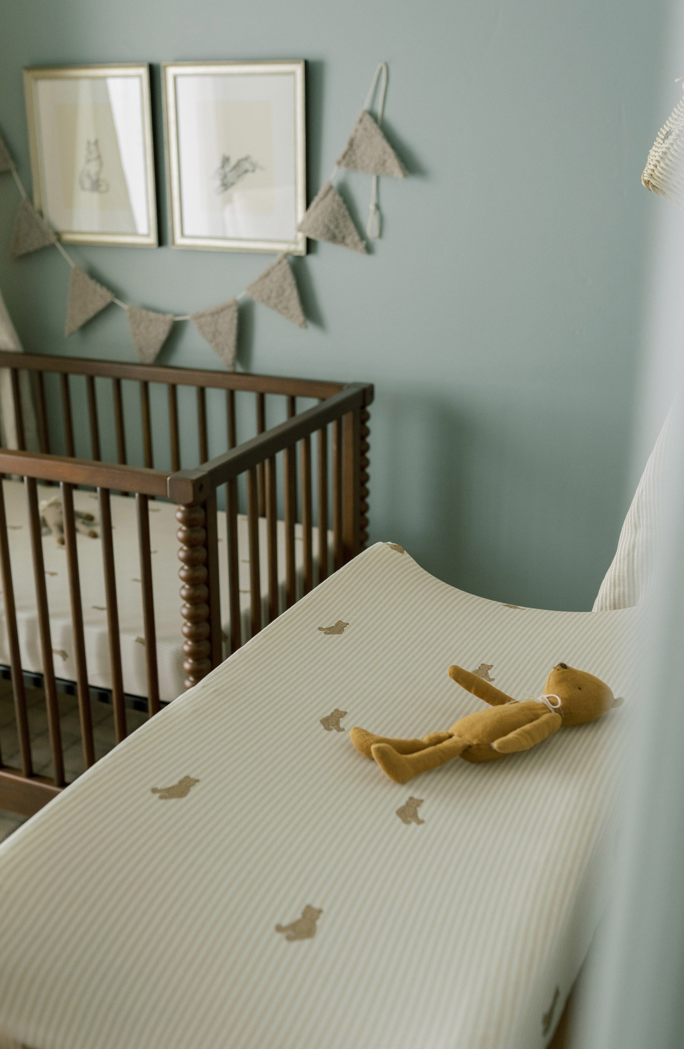 Oilo Bear Changing Pad Cover