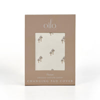 Oilo Mushroom Nursery Convertible Bassinet Sheet & Changing Pad Cover