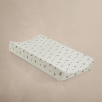 Oilo Squirrel Nursery Convertible Bassinet Sheet & Changing Pad Cover