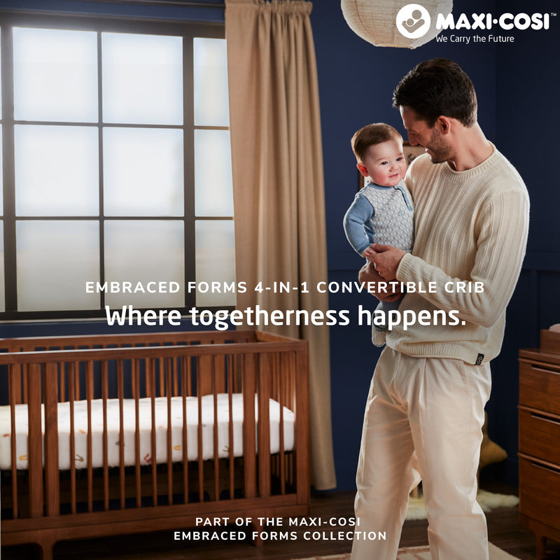 Maxi-Cosi Nursery Embraced Forms 4-in-1 Convertible Crib | PRESALE