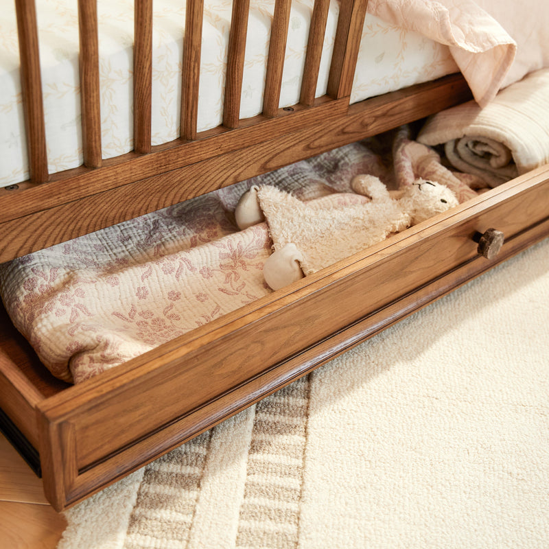 Maxi-Cosi Nursery Quiet Luxury 6-in-1 Convertible Crib with Toddler Bed/Daybed Conversion Kit | PRESALE