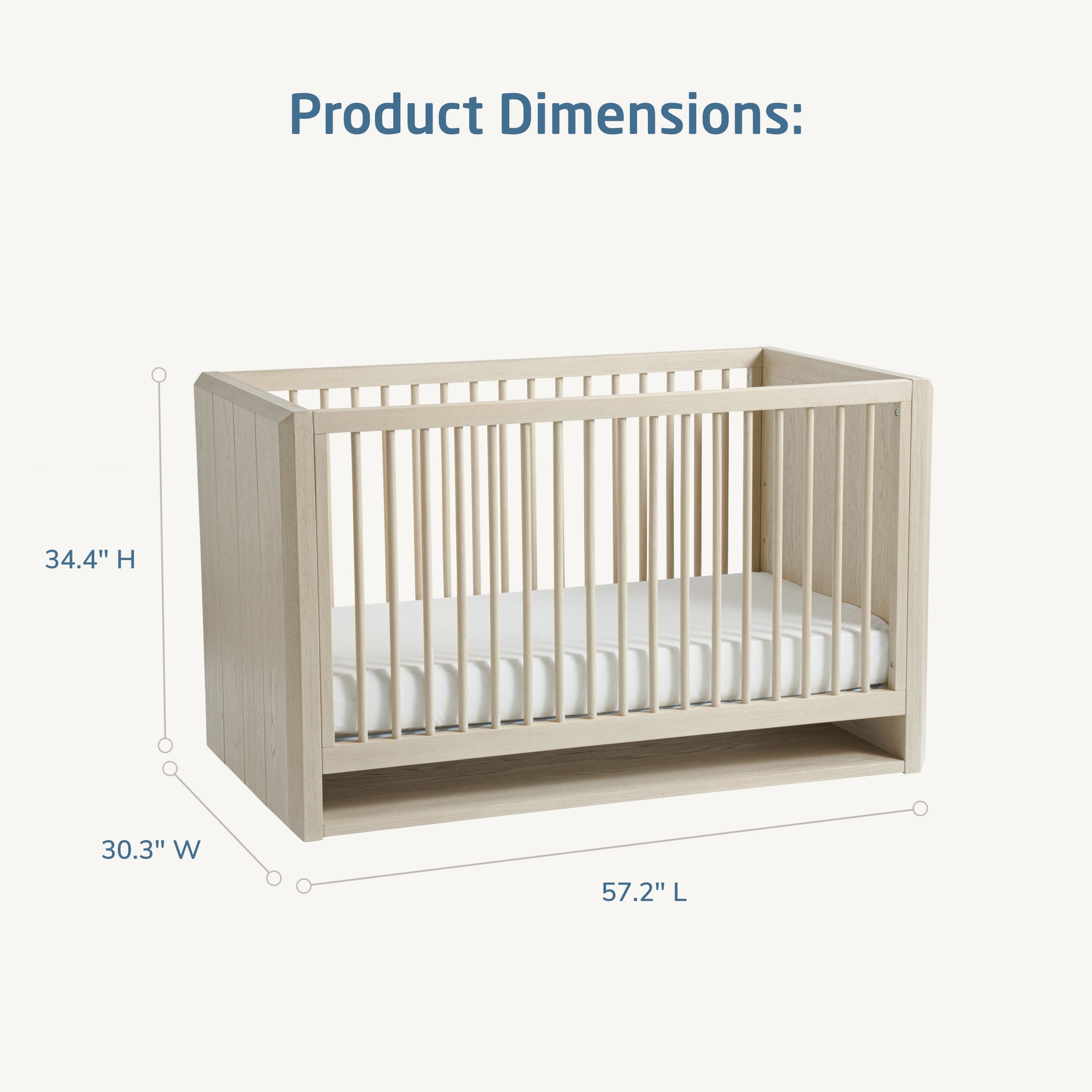 Maxi-Cosi Nursery NorCal 4-in-1 Convertible Crib