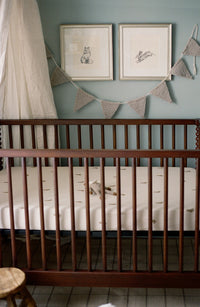 Oilo Bear Crib Sheet