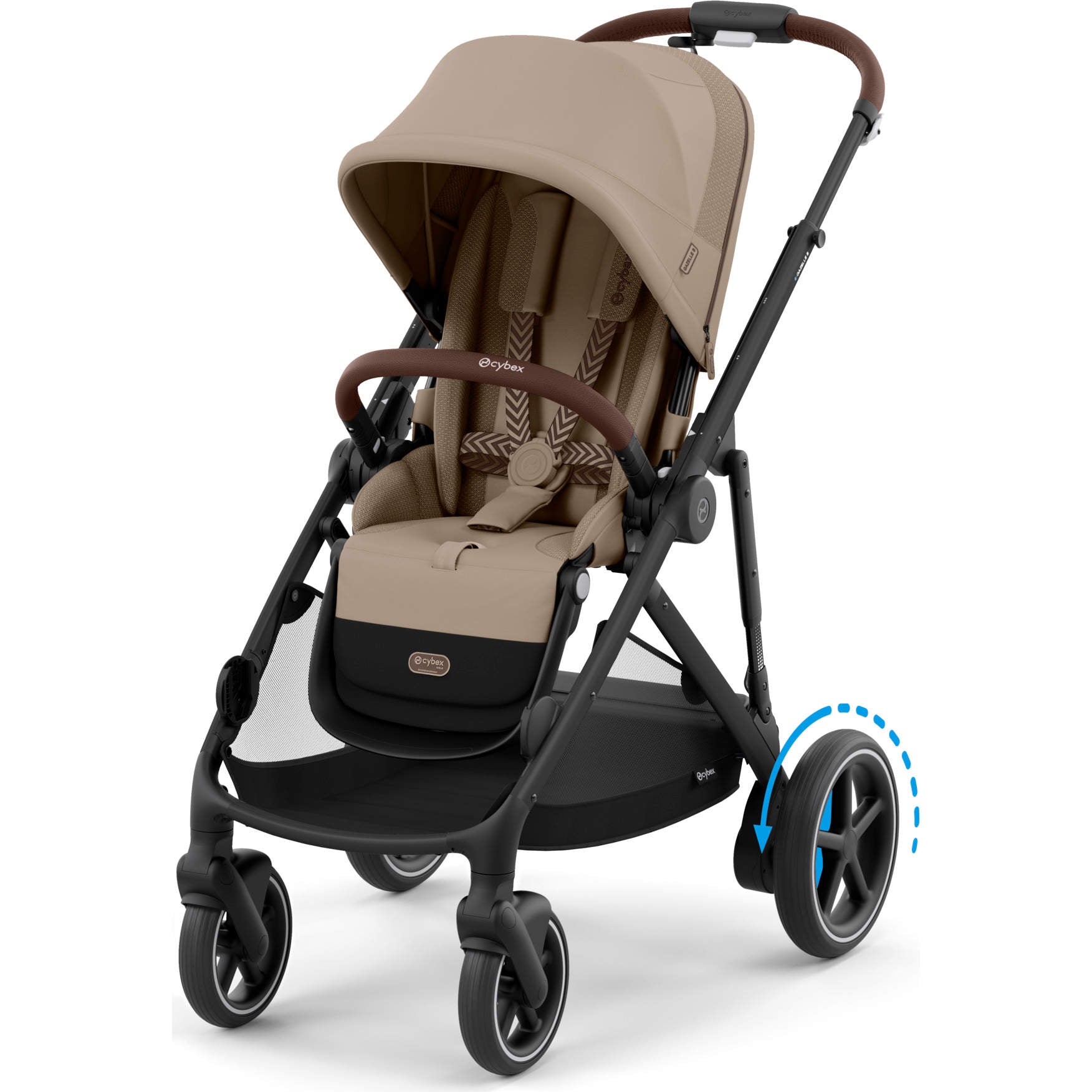 cybex argentina Cybex e-Gazelle S Electronic Assist Single-to-Double Stroller – Crib & Kids