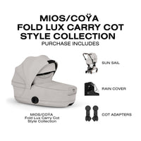 Cybex MIOS/COYA Fold Lux Carry Cot | Style Collection