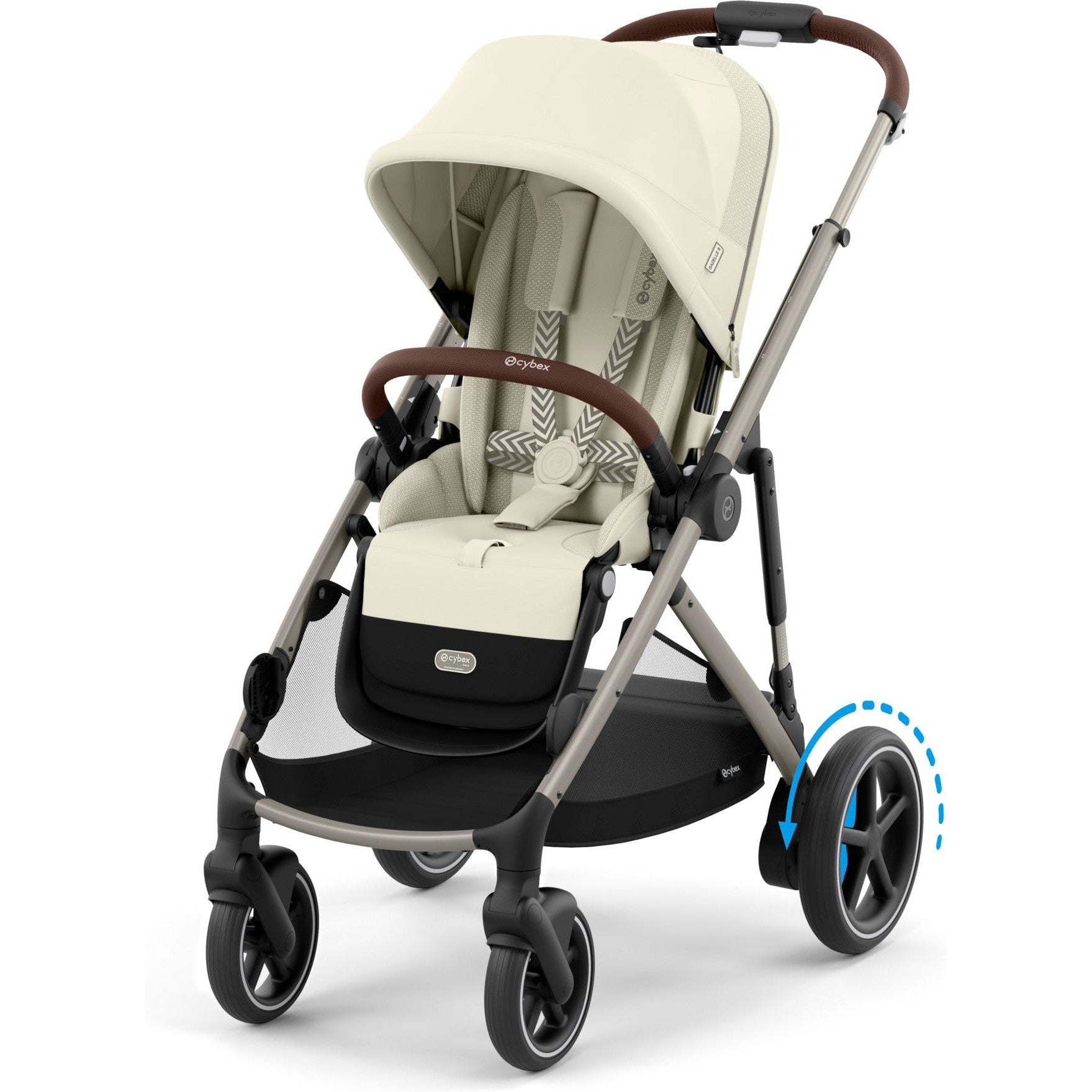cybex sport stroller Cybex e-Gazelle S Electronic Assist Single-to-Double Stroller – Crib & Kids