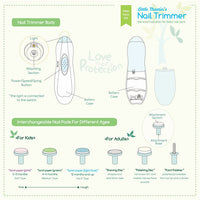 Electric Nail Trimmer with Light