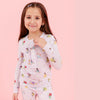 Magnetic Me Disney | Magnetic Me Princess Modal Magnetic No Drama Pajama Kids Long Sleeve Set