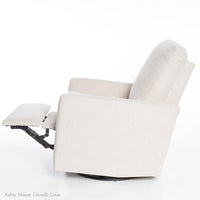 Olio Drew Recliner + Swivel Nursery Glider