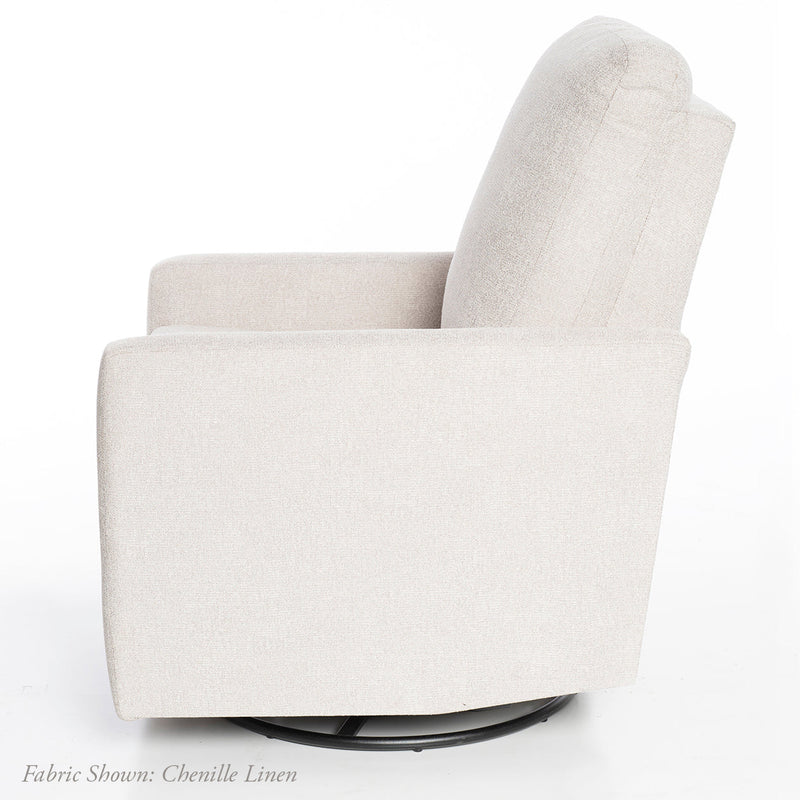 Olio Drew Recliner + Swivel Nursery Glider