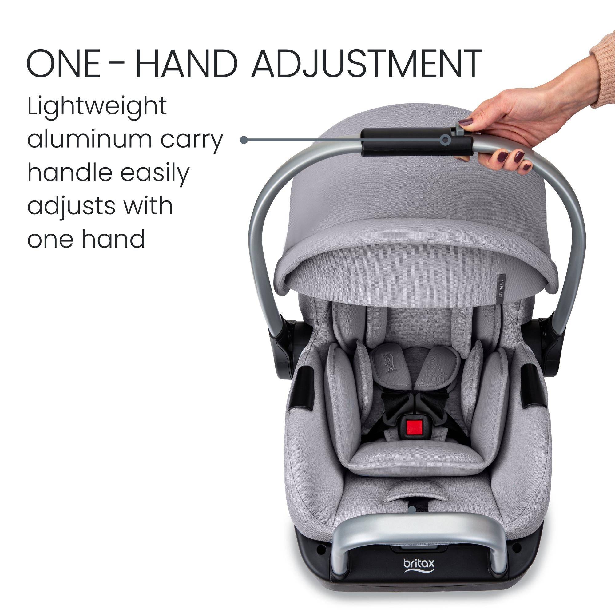 britax stroller handle cover Britax Cypress Infant Car Seat + Alpine Base – Crib & Kids