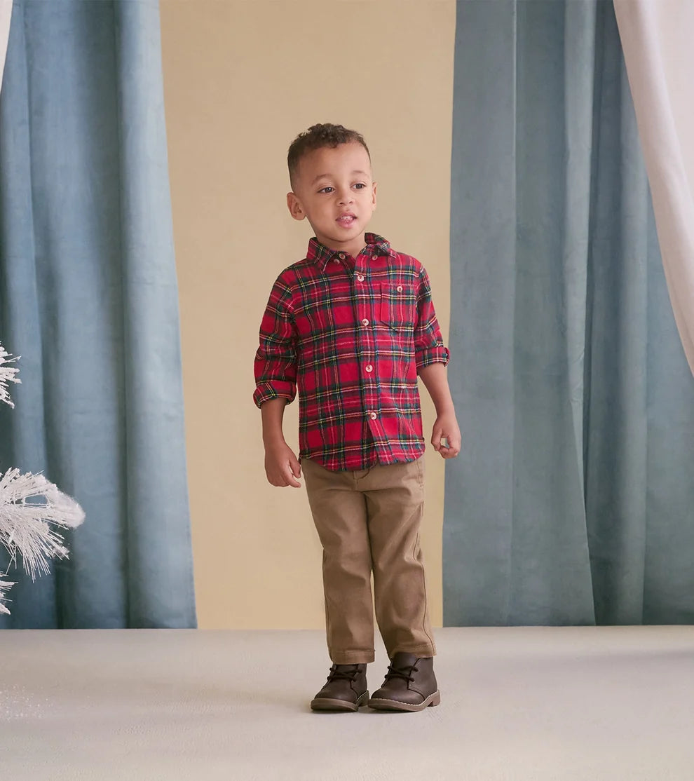 Hatley Khaki Baby Twill Pants