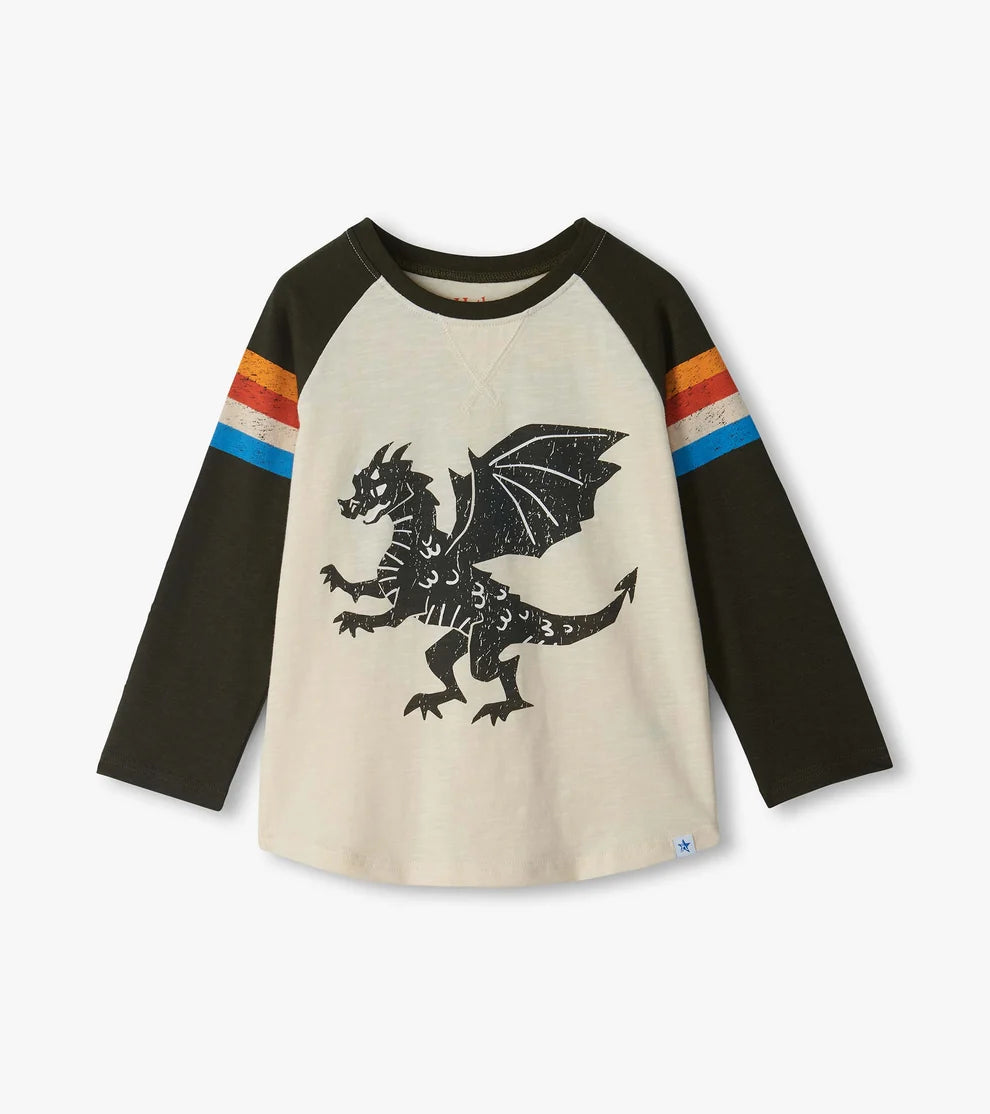 Hatley Boys Dragon Raglan T-Shirt