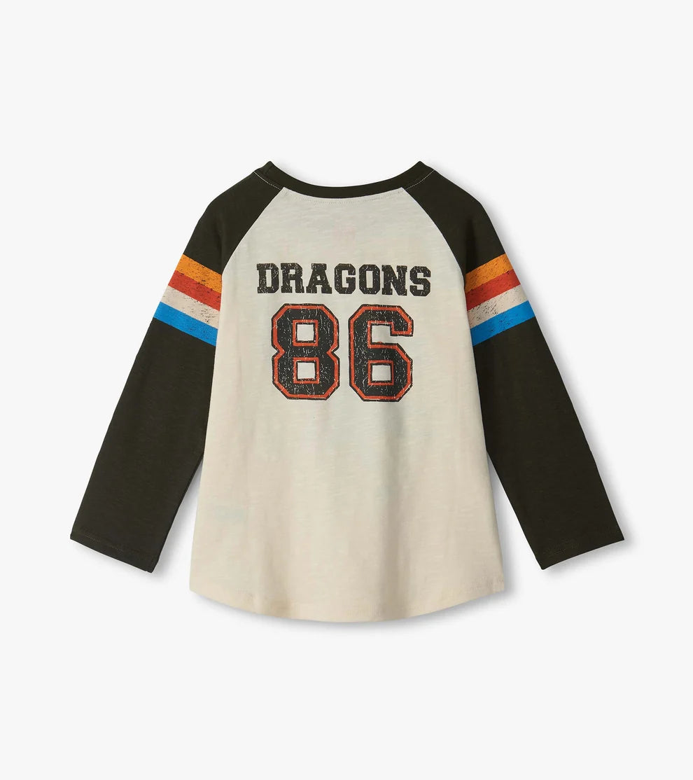 Hatley Boys Dragon Raglan T-Shirt