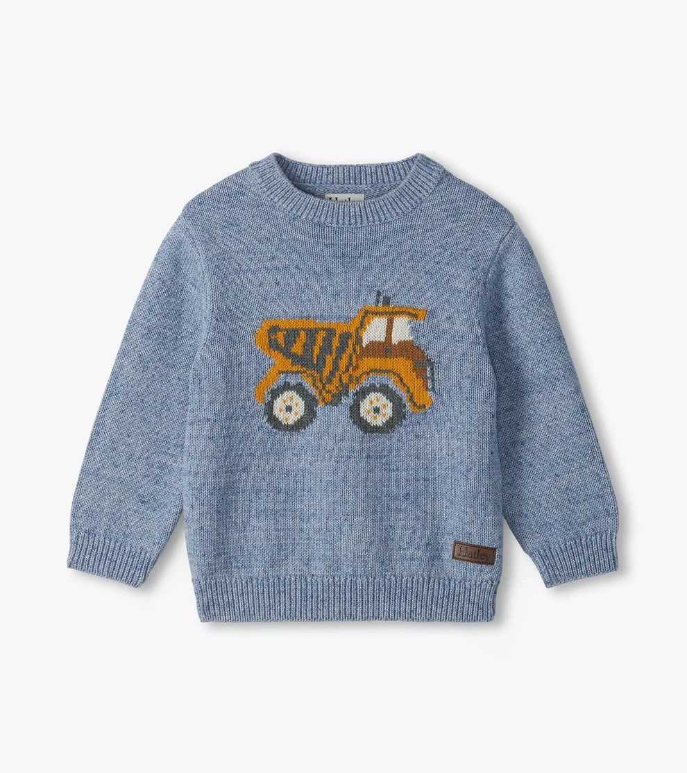 Hatley Baby & Toddler Boys Dump Truck Crew Neck Sweater