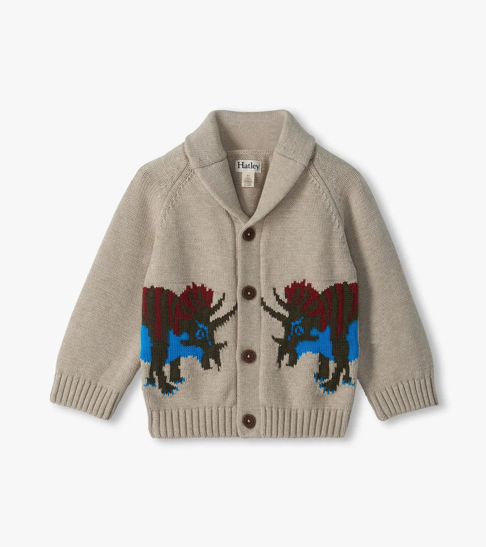 Hatley Baby & Toddler Boys Dino Roar Shawl Collar Cardigan