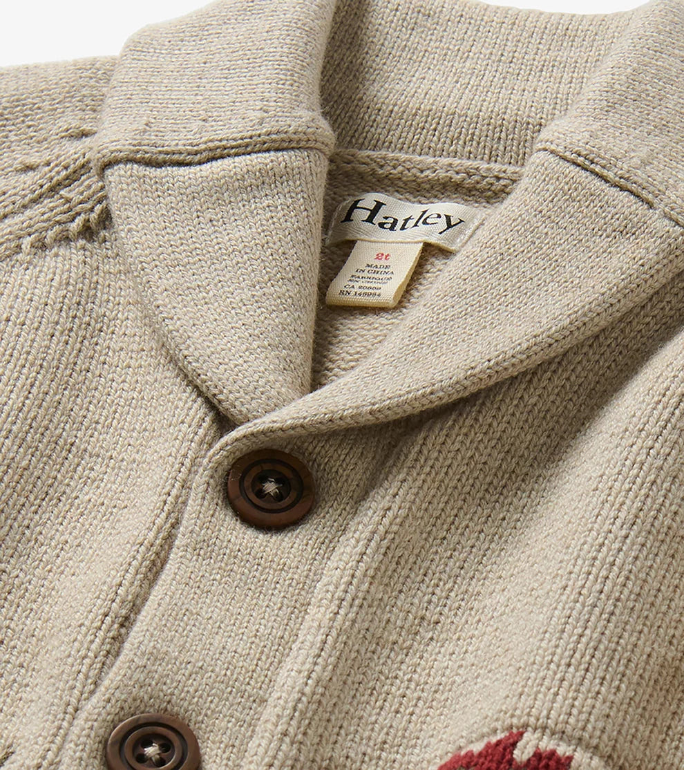 Hatley Baby & Toddler Boys Dino Roar Shawl Collar Cardigan