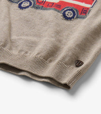 Hatley Baby & Toddler Boys Firetruck V-Neck Sweater