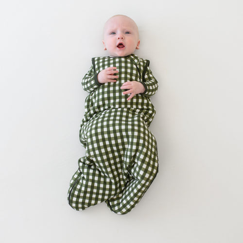 Kyte Baby Sleep Bag - Gingham Fir 1.0 Tog