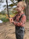 Me & Henry Rust Plaid Atwood Woven Shirt | Rust Plaid