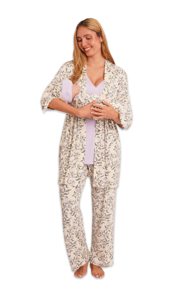 Everly Grey Analise 5-Piece PJ Set | Poppy
