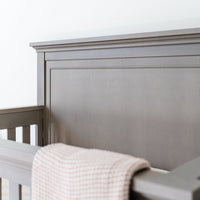 Silva Furniture Jackson Crib | 5-in-1 Convertible | Solid Wood