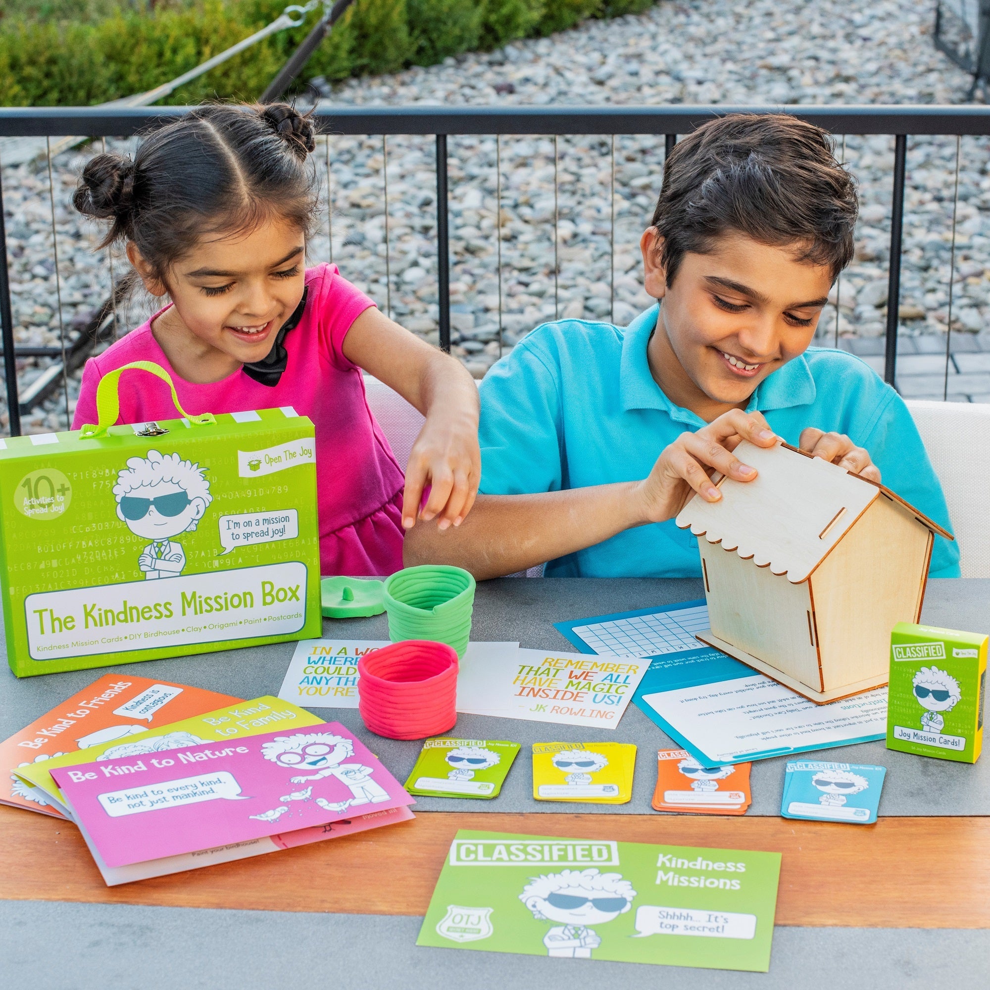 Open the Joy The Kindness Mission Box