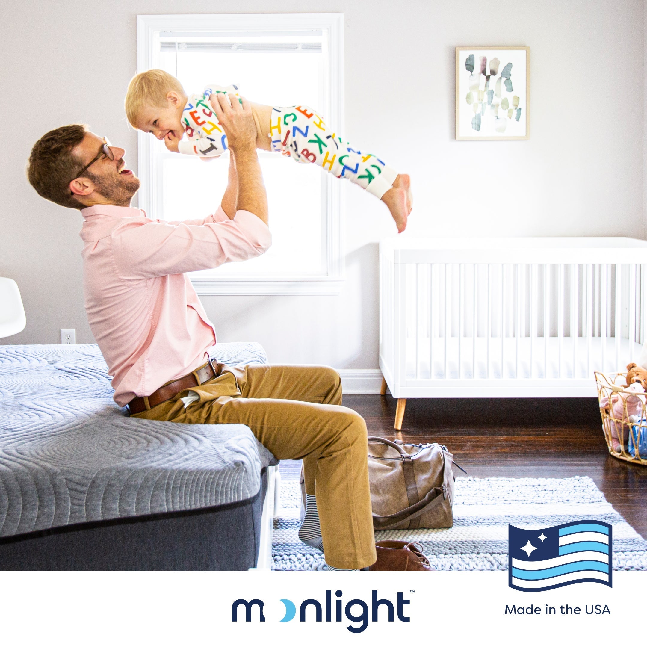 Moonlight Starlight Slumber Crib Mattress
