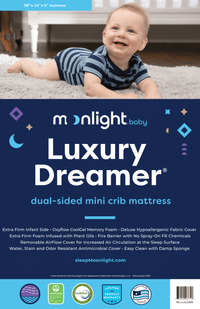 Moonlight Luxury Dreamer Mini Crib Mattress