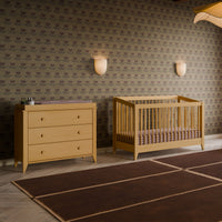 Babyletto Sprout 4-in-1 Convertible Crib with Toddler Bed Conversion Kit