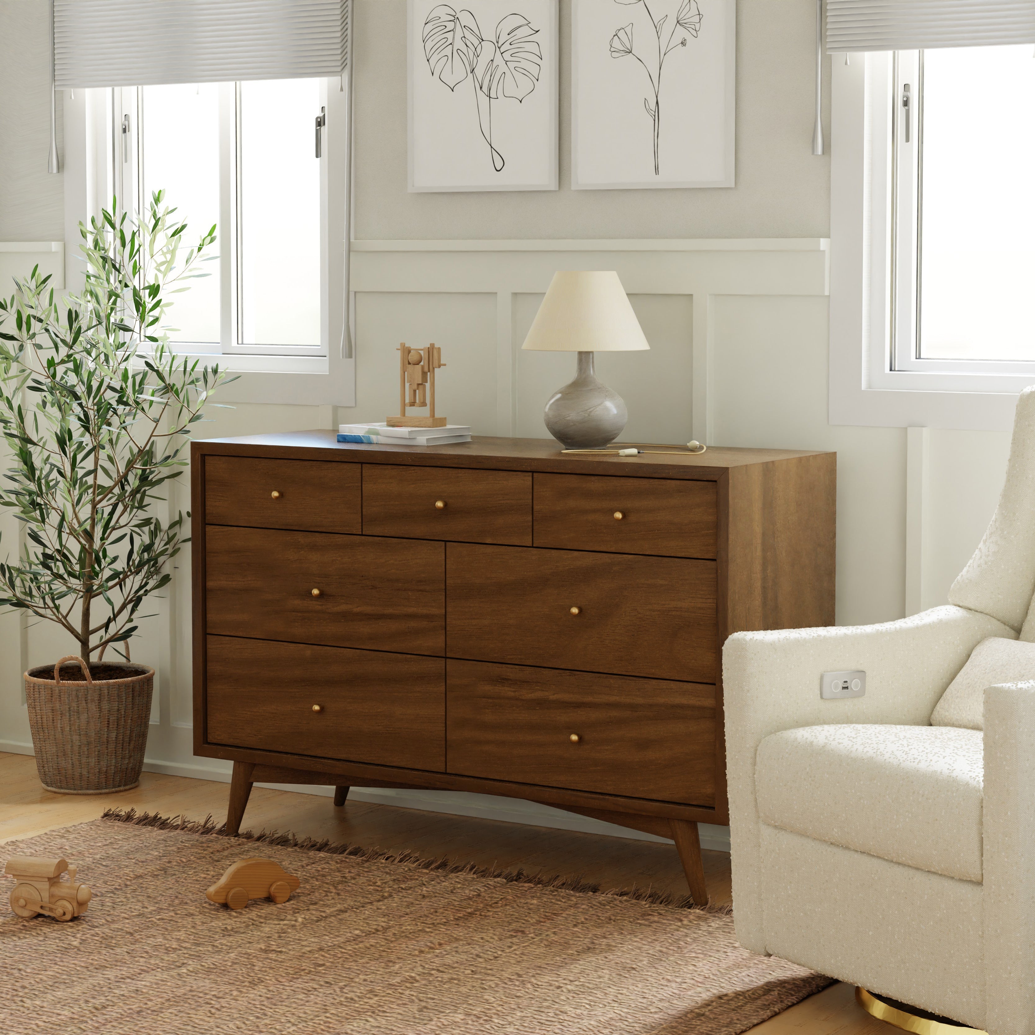 Babyletto palma 7 drawer dresser hotsell
