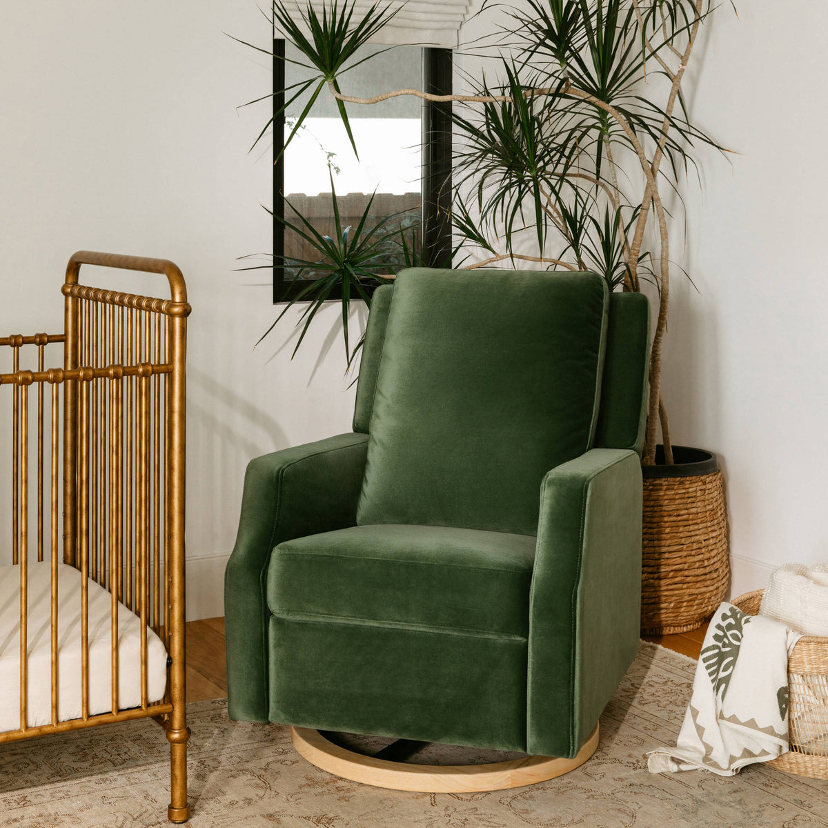 Namesake Crewe Recliner and Swivel Glider
