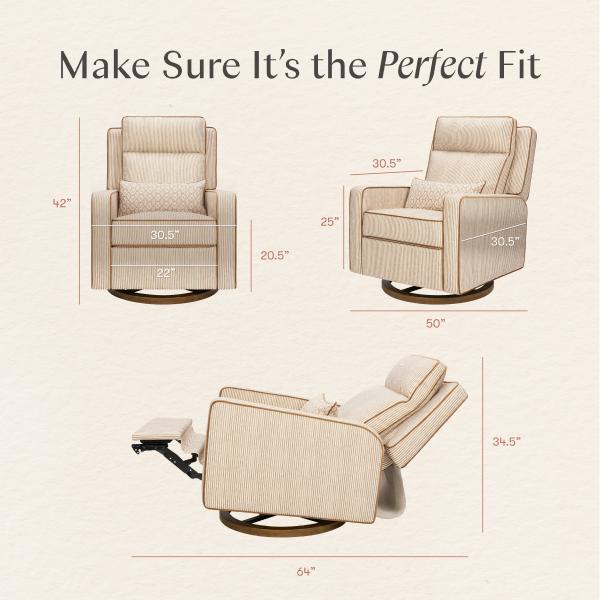 Nate Berkus x Babyletto Sigi Pro Power Recliner
