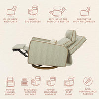 Nate Berkus x Babyletto Sigi Pro Power Recliner