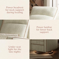 Nate Berkus x Babyletto Sigi Pro Power Recliner