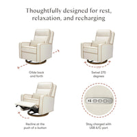 Nate Berkus x Babyletto Sigi Pro Power Recliner