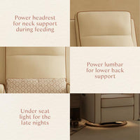 Nate Berkus x Babyletto Sigi Pro Power Recliner