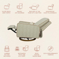 Nate Berkus x Babyletto Sigi Power Recliner