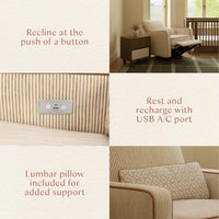 Nate Berkus x Babyletto Sigi Power Recliner
