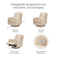 Nate Berkus x Babyletto Sigi Power Recliner