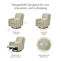Nate Berkus x Babyletto Sigi Power Recliner