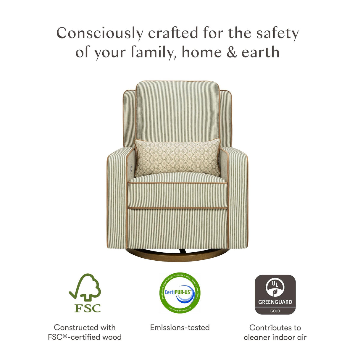 Nate Berkus x Babyletto Sigi Power Recliner
