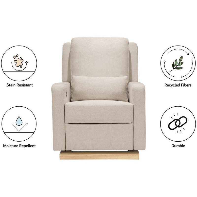 Babyletto Sigi Glider Recliner with Electronic Control + USB