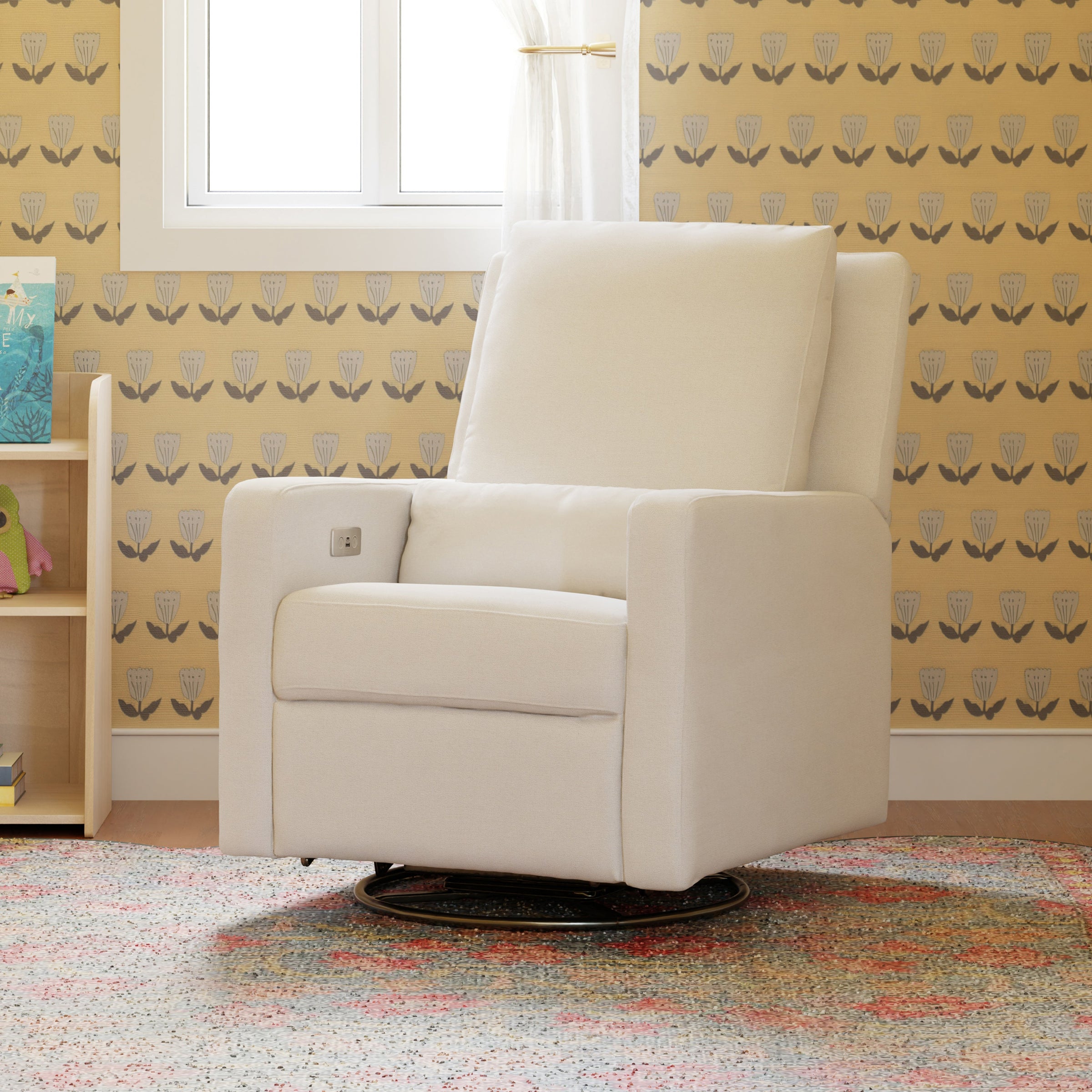 Babyletto Sigi Electronic Recliner and Glider with USB Port